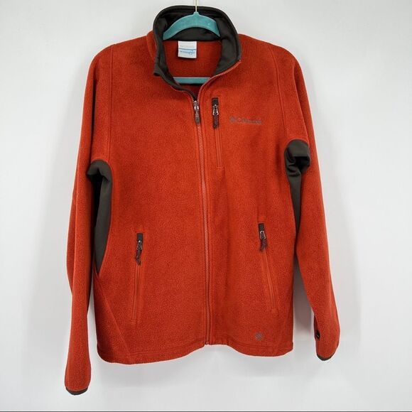 Columbia Interchange Women's Fleece Multi Colorblock Zipper Omni-Shield Jacket - Picture 1 of 13